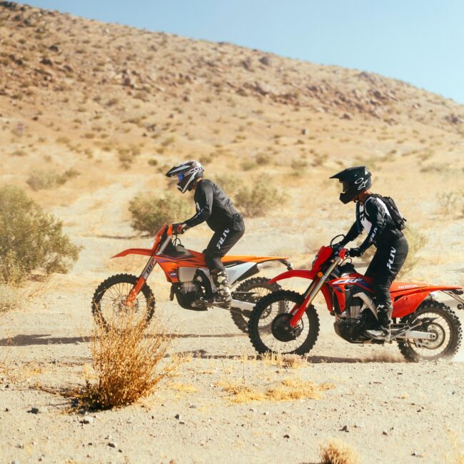 ALIV riders off-road desert journey